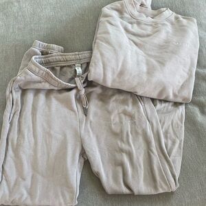 Vitality sweat set - Champagne